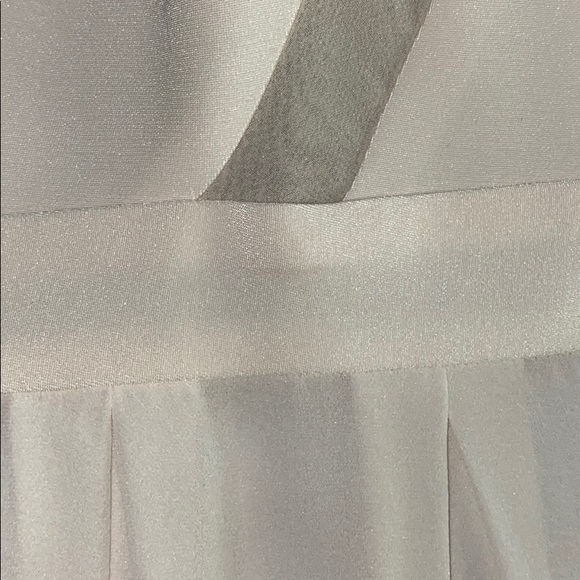 Jay Godfrey White Sheer Neckline Dress - Picture 8 of 8